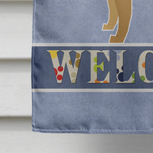 Load image into Gallery viewer, German Shepherd Welcome Flag Canvas House Size CK3599CHF