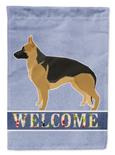 Load image into Gallery viewer, German Shepherd Welcome Flag Canvas House Size CK3599CHF