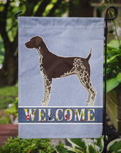 Load image into Gallery viewer, German Shorthaired Pointer Welcome Garden Flag - Outdoor Decorative Yard Flag CK3600GF