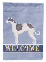 Load image into Gallery viewer, Greyhound Welcome Garden Flag - Outdoor Decorative Yard Flag CK3602GF