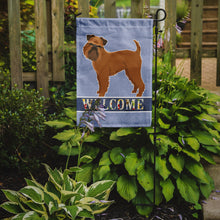 Load image into Gallery viewer, Brussels Griffon Welcome Garden Flag - Outdoor Decorative Yard Flag CK3603GF
