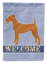 Load image into Gallery viewer, Irish Terrier Welcome Flag Canvas House Size CK3605CHF