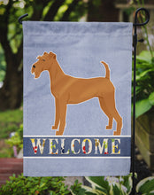 Load image into Gallery viewer, Irish Terrier Welcome Garden Flag - Outdoor Decorative Yard Flag CK3605GF