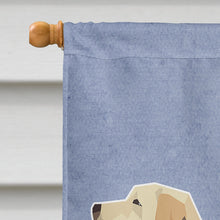 Load image into Gallery viewer, Labrador Retriever Welcome Flag Canvas House Size CK3608CHF