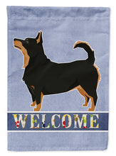 Load image into Gallery viewer, Lancashire Terrier Welcome Garden Flag - Outdoor Decorative Yard Flag CK3609GF