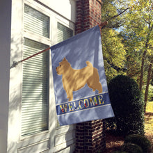 Load image into Gallery viewer, Norwich Terrier Welcome Flag Canvas House Size CK3610CHF