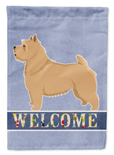 Load image into Gallery viewer, Norwich Terrier Welcome Flag Canvas House Size CK3610CHF