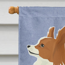 Load image into Gallery viewer, Papillon Welcome Flag Canvas House Size CK3612CHF