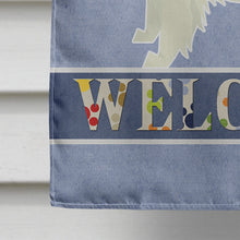 Load image into Gallery viewer, Papillon Welcome Flag Canvas House Size CK3612CHF