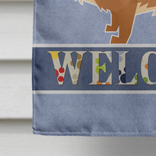 Load image into Gallery viewer, Pomeranian Welcome Flag Canvas House Size CK3614CHF