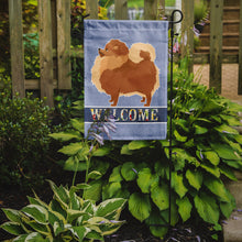 Load image into Gallery viewer, Pomeranian Welcome Garden Flag - Outdoor Decorative Yard Flag CK3614GF