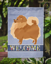 Load image into Gallery viewer, Pomeranian Welcome Garden Flag - Outdoor Decorative Yard Flag CK3614GF