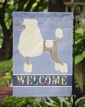 Load image into Gallery viewer, Poodle Welcome Garden Flag - Outdoor Decorative Yard Flag CK3615GF