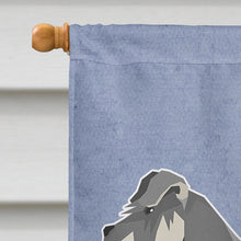 Load image into Gallery viewer, Schnauzer Welcome Flag Canvas House Size CK3618CHF