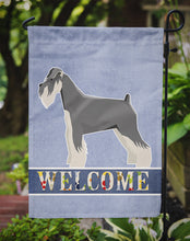 Load image into Gallery viewer, Schnauzer Welcome Garden Flag - Outdoor Decorative Yard Flag CK3618GF