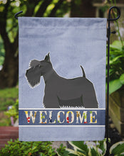 Load image into Gallery viewer, Scottish Terrier Welcome Garden Flag - Outdoor Decorative Yard Flag CK3619GF