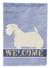 Load image into Gallery viewer, Sealyham Terrier Welcome Flag Canvas House Size CK3620CHF