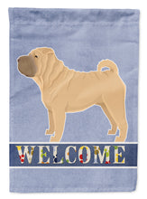 Load image into Gallery viewer, Shar Pei Welcome Garden Flag - Outdoor Decorative Yard Flag CK3621GF