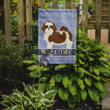 Load image into Gallery viewer, Shih Tzu Welcome Garden Flag - Outdoor Decorative Yard Flag CK3622GF