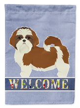 Load image into Gallery viewer, Shih Tzu Welcome Garden Flag - Outdoor Decorative Yard Flag CK3622GF