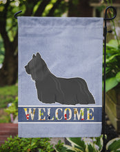 Load image into Gallery viewer, Skye Terrier Welcome Garden Flag - Outdoor Decorative Yard Flag CK3623GF