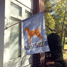 Load image into Gallery viewer, Vizsla Welcome Flag Canvas House Size CK3627CHF