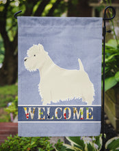 Load image into Gallery viewer, Westie Welcome Garden Flag - Outdoor Decorative Yard Flag CK3628GF