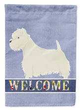 Load image into Gallery viewer, Westie Welcome Garden Flag - Outdoor Decorative Yard Flag CK3628GF
