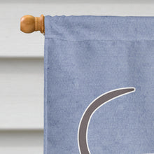 Load image into Gallery viewer, Abyssinian or African Hairless Dog Welcome Flag Canvas House Size CK3630CHF