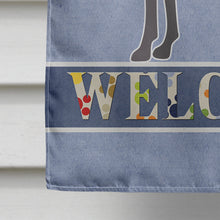 Load image into Gallery viewer, Argentine Pila Dog Welcome Flag Canvas House Size CK3634CHF
