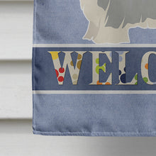 Load image into Gallery viewer, Australian Silky Terrier Welcome Flag Canvas House Size CK3635CHF