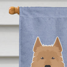 Load image into Gallery viewer, Airedale Terrier Welcome Flag Canvas House Size CK3636CHF