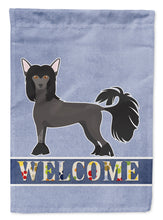 Load image into Gallery viewer, Chinese Crested Welcome Flag Canvas House Size CK3639CHF