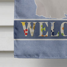 Load image into Gallery viewer, Coton de Tulear Welcome Flag Canvas House Size CK3640CHF