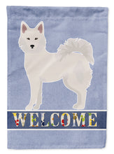 Load image into Gallery viewer, Danish Spitz Welcome Garden Flag - Outdoor Decorative Yard Flag CK3642GF