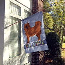 Load image into Gallery viewer, Eurasier or Eurasian dog Welcome Flag Canvas House Size CK3646CHF