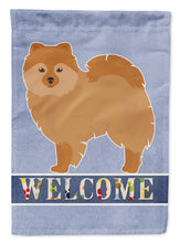 Load image into Gallery viewer, German Spitz Welcome Flag Canvas House Size CK3648CHF