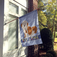 Load image into Gallery viewer, Havanese Welcome Flag Canvas House Size CK3650CHF