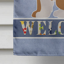 Load image into Gallery viewer, Havanese Welcome Flag Canvas House Size CK3650CHF