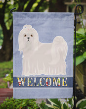 Load image into Gallery viewer, Maltese Welcome Garden Flag - Outdoor Decorative Yard Flag CK3663GF