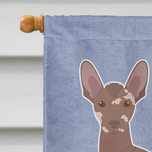 Load image into Gallery viewer, Mexican Hairless Dog Welcome Flag Canvas House Size CK3665CHF