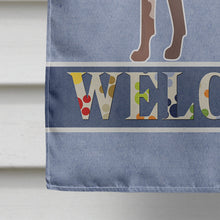 Load image into Gallery viewer, Mexican Hairless Dog Welcome Flag Canvas House Size CK3665CHF