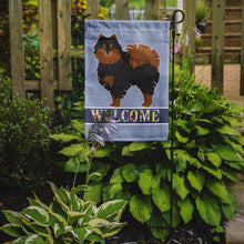 Load image into Gallery viewer, Pomeranian Welcome Garden Flag – Decorative Outdoor Yard Flag CK3669GF