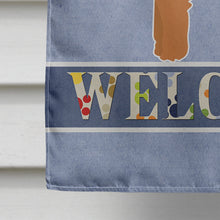 Load image into Gallery viewer, Toy Poodle Welcome Flag Canvas House Size CK3671CHF