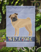 Load image into Gallery viewer, Pug Welcome Garden Flag - Outdoor Decorative Yard Flag CK3673GF