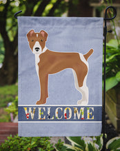 Load image into Gallery viewer, Rat Terrier Welcome Garden Flag - Outdoor Decorative Yard Flag CK3674GF