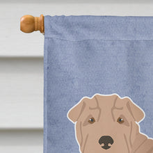 Load image into Gallery viewer, Shar Pei Welcome Flag Canvas House Size CK3677CHF
