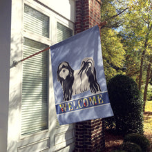 Load image into Gallery viewer, Tibetan Terrier Welcome Flag Canvas House Size CK3681CHF