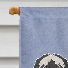 Load image into Gallery viewer, Tibetan Terrier Welcome Flag Canvas House Size CK3681CHF