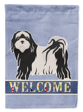 Load image into Gallery viewer, Tibetan Terrier Welcome Flag Canvas House Size CK3681CHF